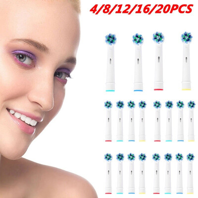 

4-20pcs Electric Toothbrush Replacement Brush Heads for Oral Health