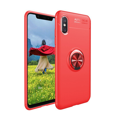 

Goowiiz Phone Case For Vivo V11V11 ProV11 IndiaV11iZ3i Luxury Metal Ring Magnetic Bracket TPU Shockproof Cooling
