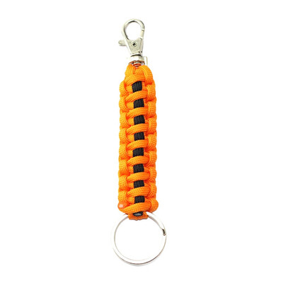 

Outdoor Multi-function Tool Emergency Key Chain Rope Lanyard Carabiner Buckle Ring For Hiking Camping Hunting