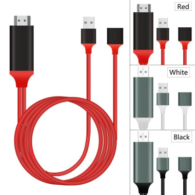 

HDMI line type-c with the screen line mobile phones&tablets turn large screen turn wiring for apple android