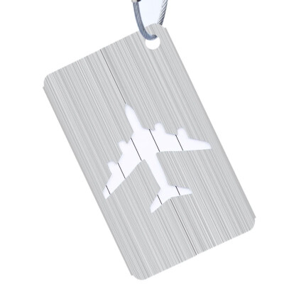 

Aluminum luggage tag luggage tag business tag drawing box accessories luggage tag customization