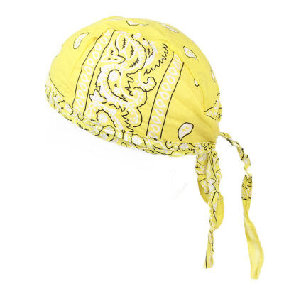 

Outdoor Cycling Baotou Cap Hip Hop Style Cotton Amoeba Pirate Hat Riding Headdress