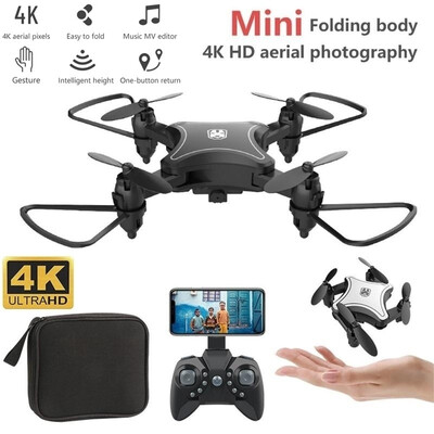 

Willstar NEW Mini Folding Four-axis Drone 4K1080P HD Real-time Aerial Aircraft Fixed Height Remote Control Aircraft Gift