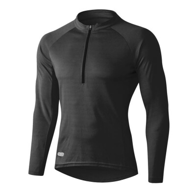 

INBIKE Mens Long Sleeve Shirt Cycling Jersey Bike Base Layers Bicycle Highly Breathable Cool Mesh Running Fitness Sport Clothes