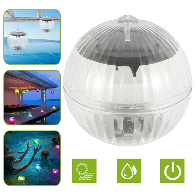 

Fashion 7 Color Solar Ball Lamp Floating Light LED for Disco Pond Garden Swim Pool Party