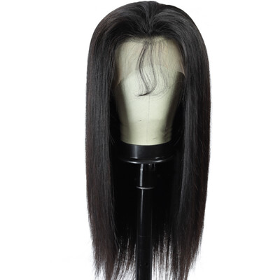 

Amazing Star Straight Brazilian Hair Full Lace Wigs Brazilian Virgin Human Hair Full Lace Wigs with Baby Hair Natural Color