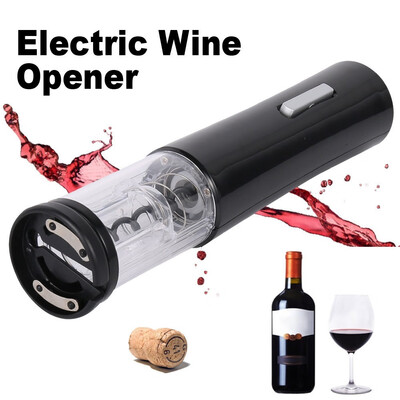 

Electric Wine Bottle Opener Wine Cork Quick Puller Corkscrew Foil Cut METAL