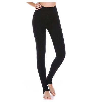 

Cashmere pressure mask trousers winter ladies add fluff&increase watermelon crotch outside wear leggings foot tights