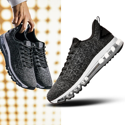 

Anta ANTA 91745501 male full palm cushion running shoes breathable fabric fabric cushioning sports shoes black cold gray Anta white 8 male 41