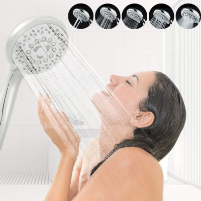 

Willstar 3pcsset Water Saving Shower Head Chrome Plated Bathroom Hand Shower Water Booster Showerhead