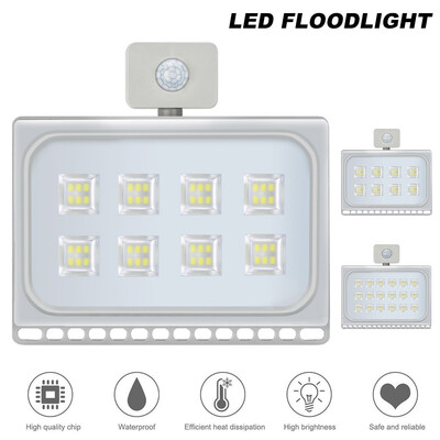 

Willstar 50100W LED Floodlight PIR Sensor Garden Lighting Security Flood Light