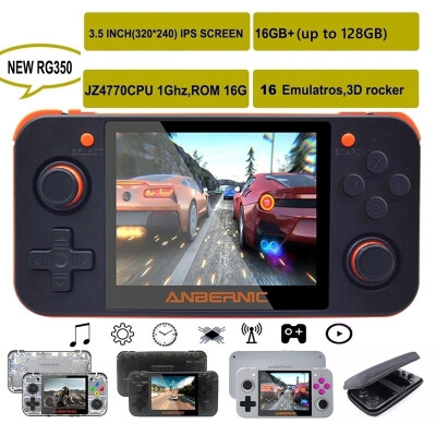 

2019 Upgraded RG350 Handheld Game Console with 2500 Games 35inch IPS Screen