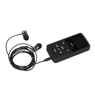 

Portable Pocket DABDABFM Radio Receiver with Earphone LCD Display Screen Rechargeable Battery