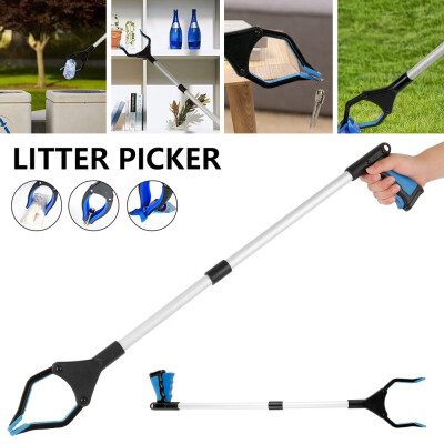 

New Garbage Picker Super Long Arm High Position Picker Grabber Extension Tool Folding Section Picker