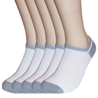 

LifeWheel Men Bamboo Casual Short No Show Fashion Athletic Gift Summer Socks