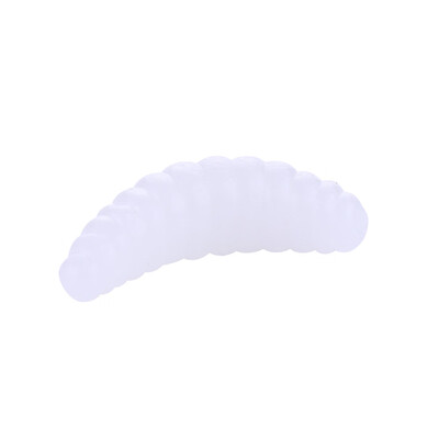 

HENGJIA 50pcs 2cm Smell Hand Pole Bait Fishing Lure Soft Bionic Bread Bugs