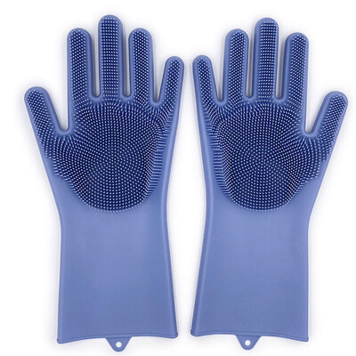 

NeillieN Silicone gloves dish washing gloves kitchen cleaning skid proof&heat insulation magic gloves Eco-Friendly gloves