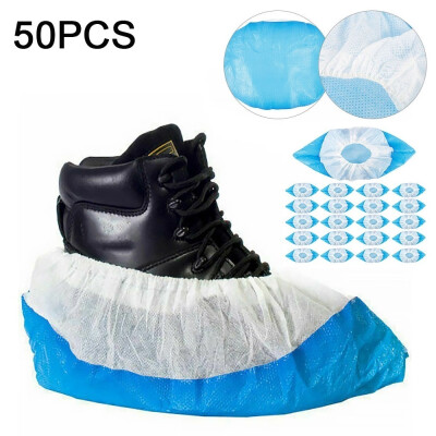 

10050 PCS Plastic Disposable Shoe Covers Waterproof Boot Covers Overshoes Rain Shoe Covers Mud-proof