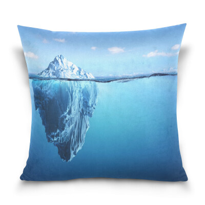 

ALAZA Throw Pillow Case Decorative Pillow Covers 16 X 16 inch Arctic Sea Pattern Pillowcase