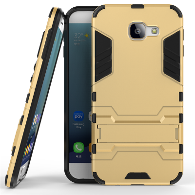 

Goowiiz Phone Case For Samsung Galaxy A320 A3A520 A5A720 A7 2017 Armor PC TPU Silicone Hard Bracket Double Protection