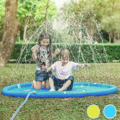 

Inflatable Spray Water Cushion Summer Kids Play Water Mat Lawn Games Pad Sprinkler Play Toys Outdoor Tub Swiming Pool