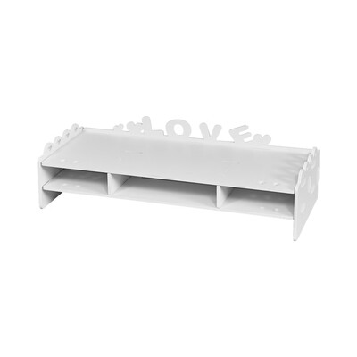 

Large Size Monitor Riser Stand Wood Organizer File Stationery Holder for Office Desks School Home