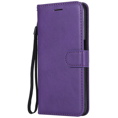 

Luxury Simple Solid Color Case For OPPO R17 F9 F7 F5 A75S A75 A73 Card Slot Lanyard Phone Cover New Arrival Fundas P06G