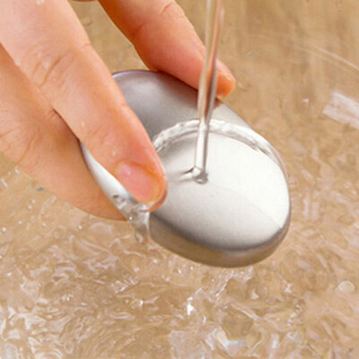 

Creative Magic Soap Odor Remover Stainless Steel Soap Kitchen Bar Eliminating Odor Remover
