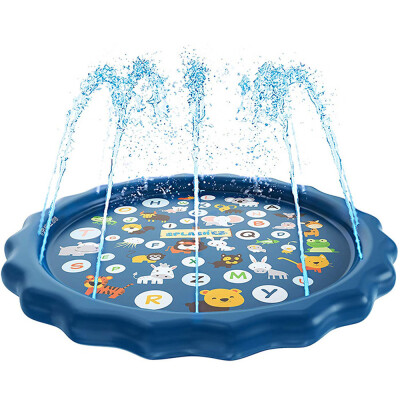 

Sprinkler Play Mat Inflatable Water Outdoor Toys for Babies&Toddlers-150CM