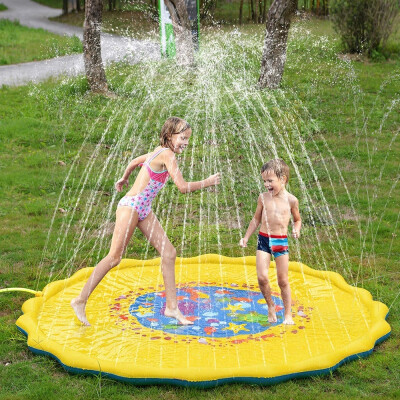 

170cm Childrens Fun Sprinkler Mat&Can be Used by 3-5 people On a Hot Summer day