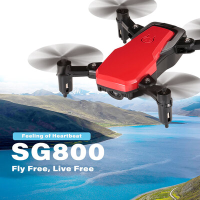 

SG800 Mini 24G Foldable RC Drone Altitude Hold One Key Return Headless Mode RC Quadcopter for Training Christmas Gift