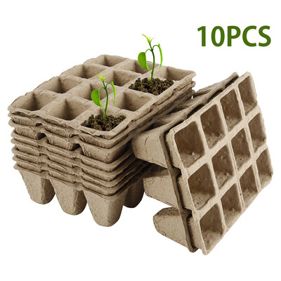 

Biodegradable Organic Germination Seedling Peat Pots Plants Seed Starter Indoor Planting Cups Plant