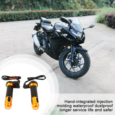 

2 Pcs Motorcycle Parts Heating 12v Motorcycle Handle Motocross Suitable for 22mm Throttle Diameter Handle Grips