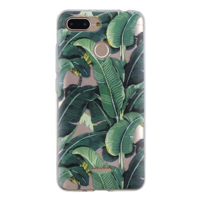 

MOONCASE Millet red rice 6 high translucent painted TPU-banyan tree