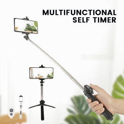 

Multitaction Extendable Handheld Selfie Self Stick Monopod Tripods Bluetooth Remote