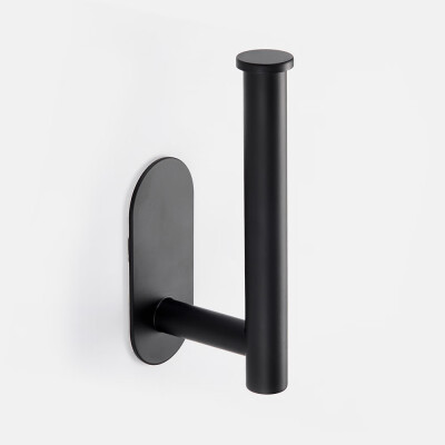 

Toilet Roll Paper Holder Towel Ring Rail Self Adhesive Stainless Steel Support