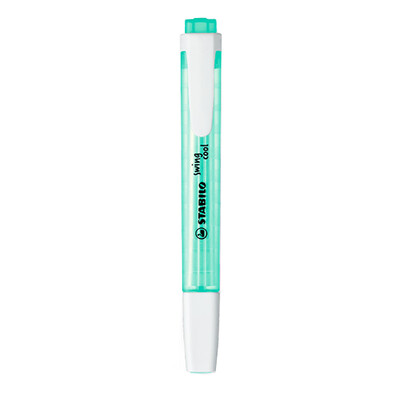

STABILO Le Cool Highlighter Turkey Jade 27551 Candy Color Pocket Pen Word Notes Pen Small Fresh Student Office Highlight Marker