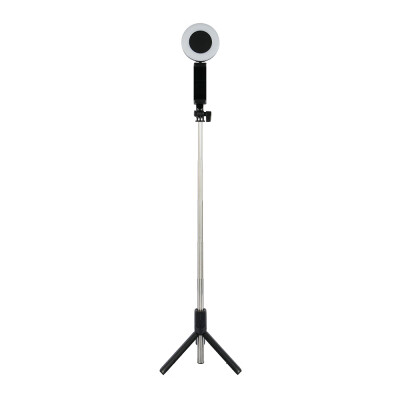 

Portable Live Fill Light Wireless Bluetooth Selfie Stick Foldable Handheld Monopod Shutter Remote Tripod