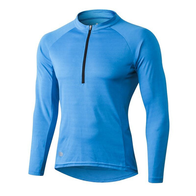 

INBIKE Mens Long Sleeve Shirt Cycling Jersey Bike Base Layers Bicycle Highly Breathable Cool Mesh Running Fitness Sport Clothes