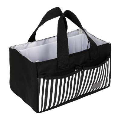 

Portable Baby Diaper Bag Nappy Milk Bottle Organizer Storage Bag For Mother Outdoor