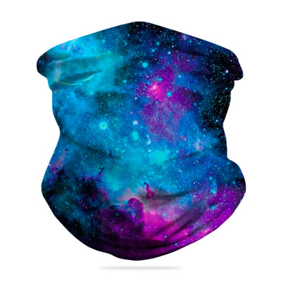 

Willstar Half Face Mask Mouth Mask Starry Sky Printed with Multi-use