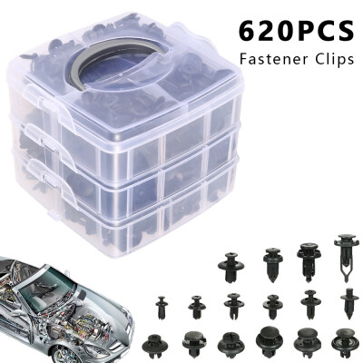 

350425500620Pcs Universal Expansion Clips Car Mixed Fastener Car Bumper Rivet Fastener Clips Car Bumper Repair Kits