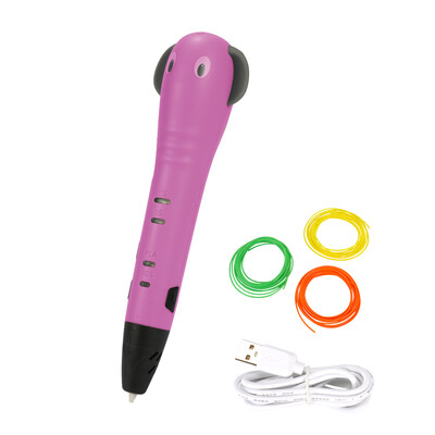 

Multifunctional Wireless Rechargeable Intelligent 3D Printing Pen Low Temperature Design ABS Smart Drawing Pen with USB Graffiti P
