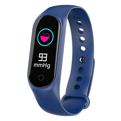 

M3S Smart Bracelet Fitness Color Screen IP67 Waterproof Heart Rate Monitor Blood Pressure Sport Band Watch for Men&Women