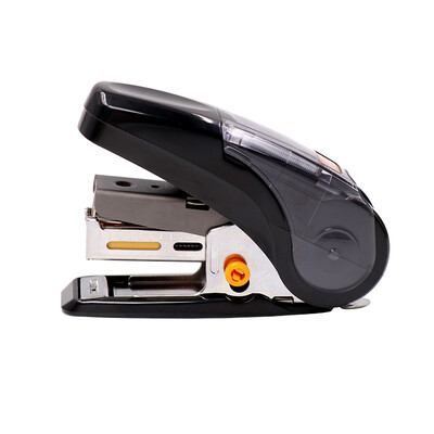 

Japan Meikes MAX labor-saving standard stapler mini student stapler can be ordered 2-20 page with nail remover 10 black HD-10NL
