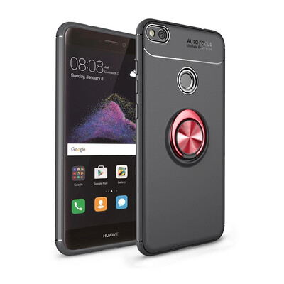 

Goowiiz Phone Case For Huawei Mate 10 LiteMaimang 6Honor 9i IndiaP8 Lite 2017 Luxury Metal Ring Magnetic Bracket Shockproof