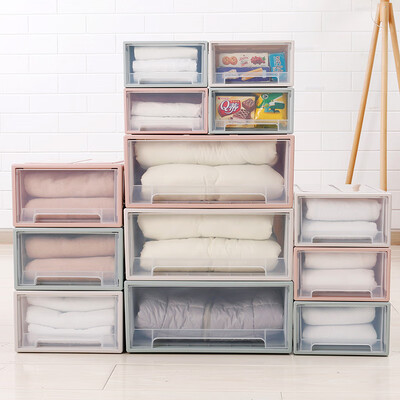 

Easy diffuse 32L storage box drawer type wardrobe storage box storage box clothes storage cabinet storage box Nordic powder