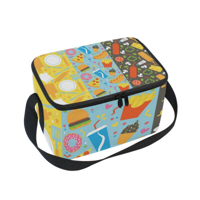 

ALAZA Lunch Box Insulated Lunch Bag Large Cooler Sweet Dessert Tote Bag