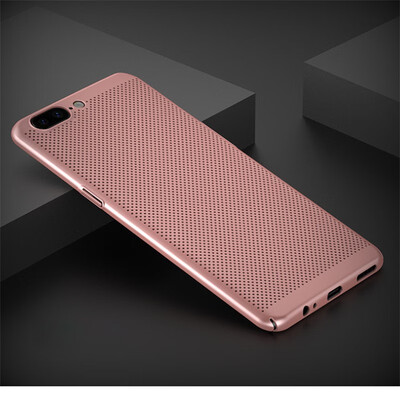 

Goowiiz Phone Case For Oneplus 55T6 Full Protection Slim Hard PC Breathable Grid Back Cover