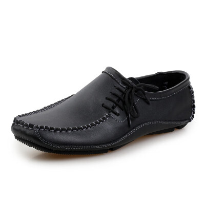 

IDIFU Mens Trendy Dress Leather Loafers